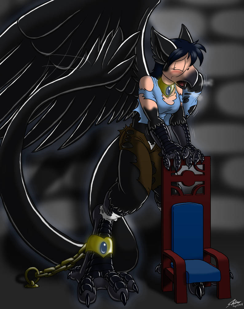Shackled Deviantart Shackled Shinyraven by Dsarvess on DeviantArt