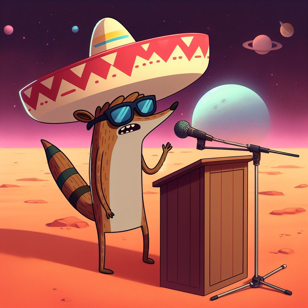 Cool Rigby Banner Rigby (AI Art) by Beemo547 on DeviantArt