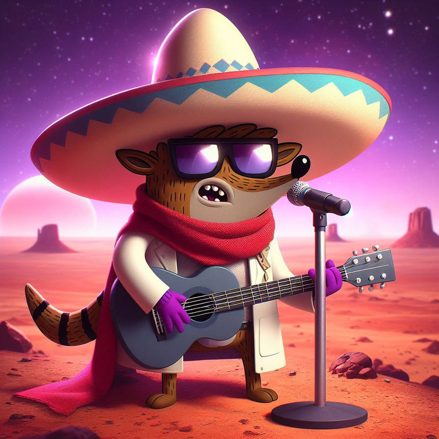Cool Rigby Banner Rigby (AI Art) by Beemo547 on DeviantArt