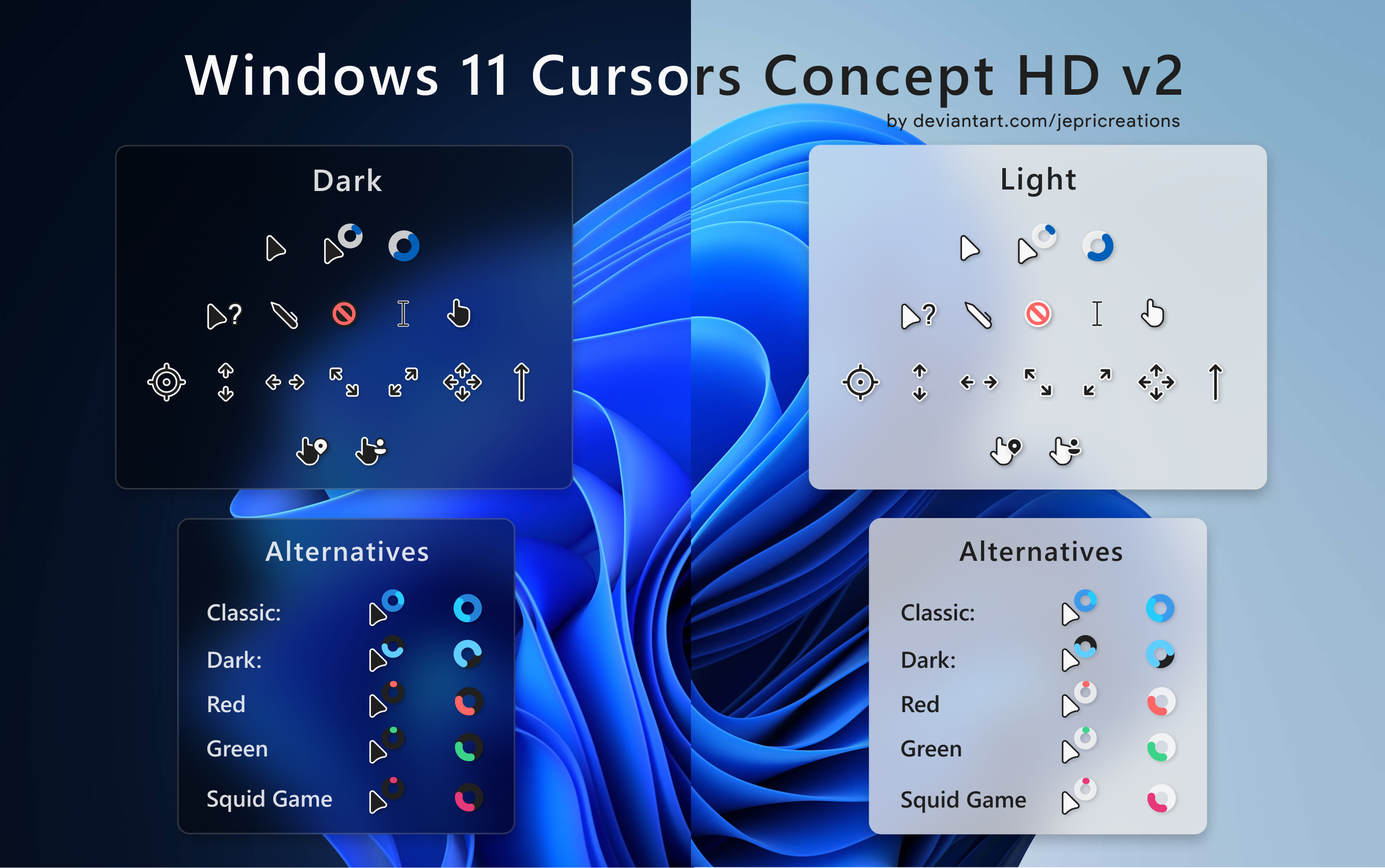 Windows 11 cursors concept v2 | SlovarikSlov.ru