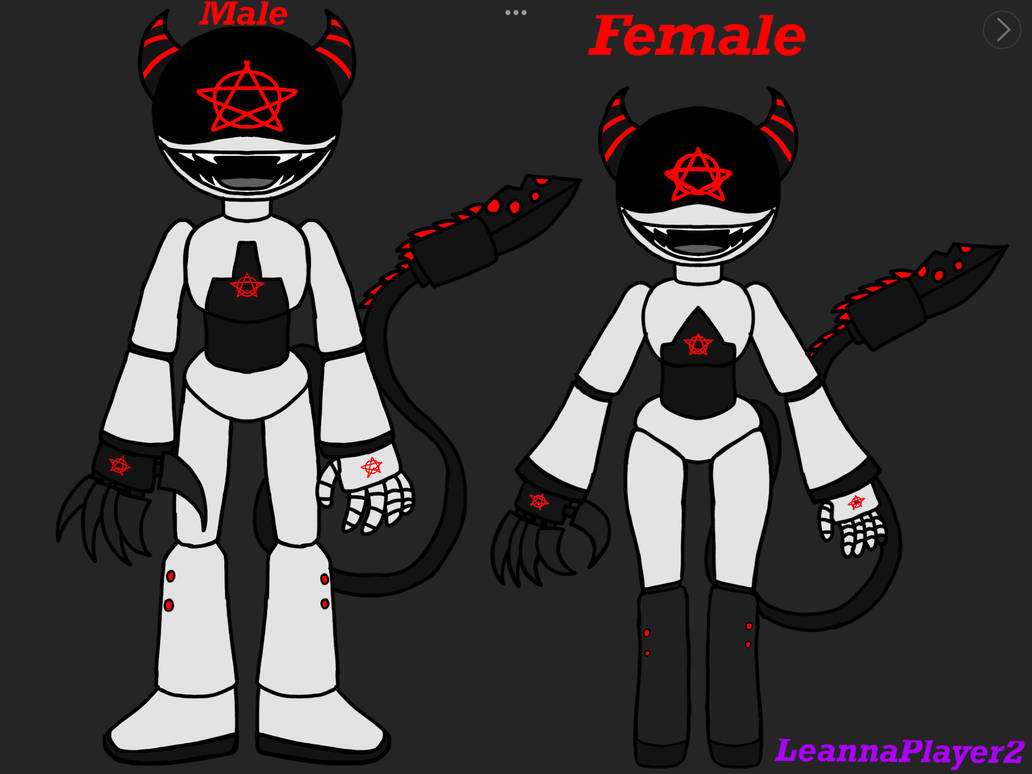 Demon DronesMurder Drones OC by LeannaPlayer216 on DeviantArt