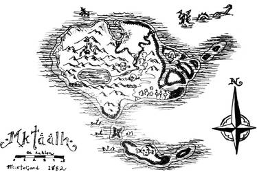 Mktaalh Fantasy Map