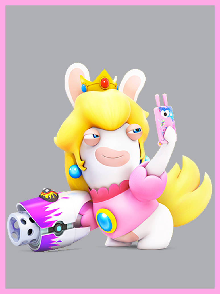 Rabbid Princess Peach Mario + Rabbids Kingdom Batt by Westwood69 on ...