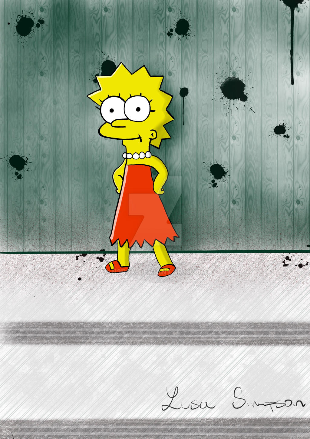 Lisa Create Life Simpson Lisa Simpson by N3r0x on DeviantArt
