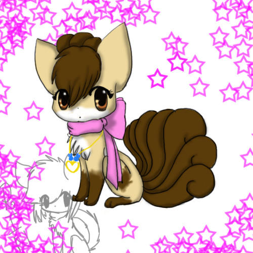 Sam Vulpix Sam the vulpix by chibi-puppy12 on DeviantArt