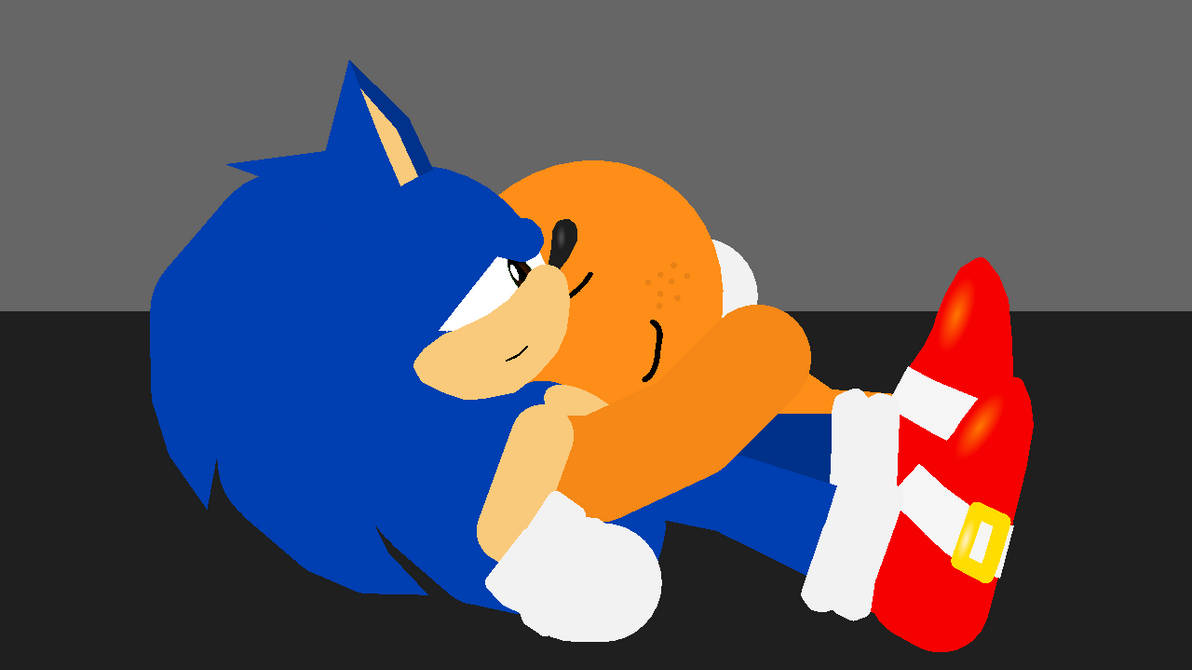Sonic Classes 999 laying down with Classes Sonic by DarkSonic50 on DeviantArt