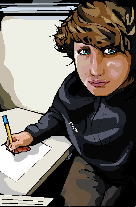 MS Paint Portrait by Kel-Del on DeviantArt