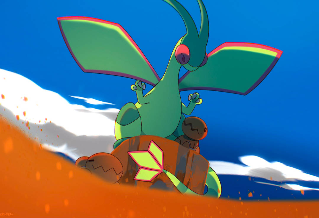 330 Flygon by Kel-Del on DeviantArt