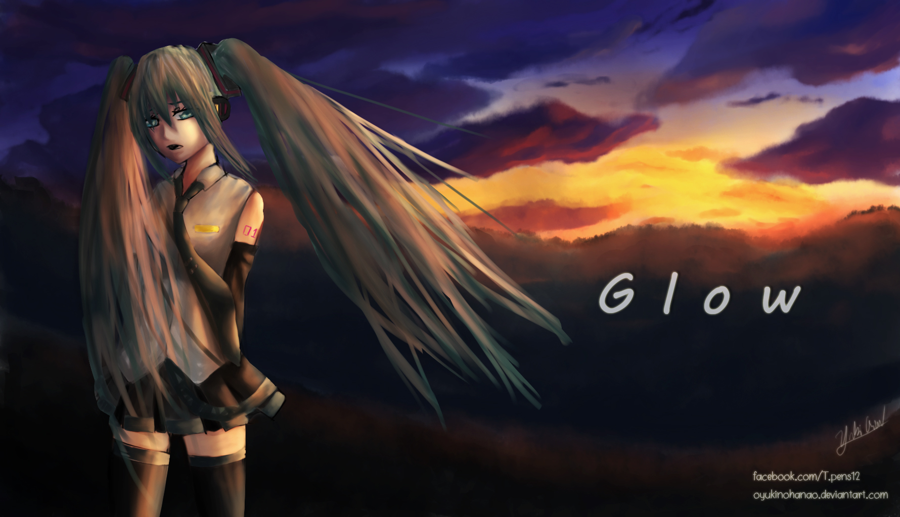 (Hatsune Miku) Glow