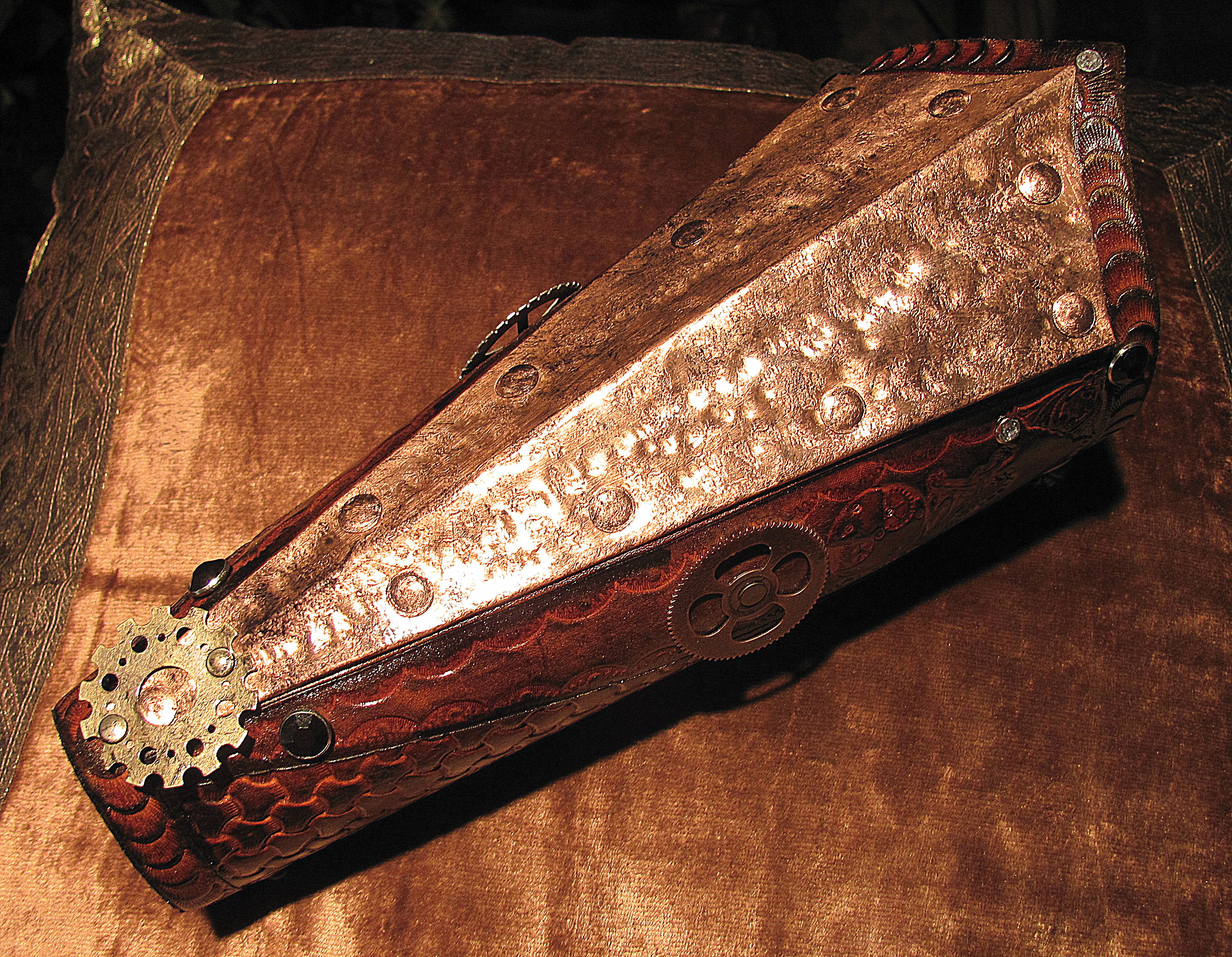 Steampunk Samurai Bracers