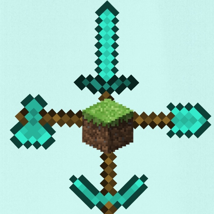 The minecraft insignia by Geoshark12 on DeviantArt