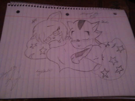 shadow y amy chibi