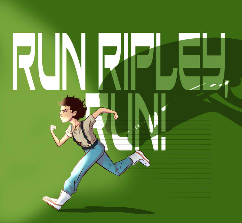 Dbd Ripley Running Run Ripley, RUN! by SPIDERLAL on DeviantArt