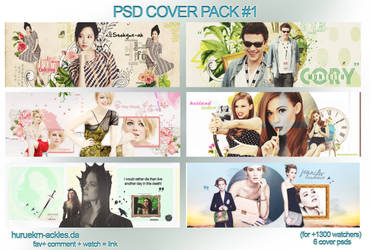 PSD Cover Pack #1
