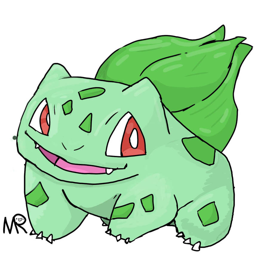 Bulbasaur Written bulbasaur by MartonKarton on DeviantArt