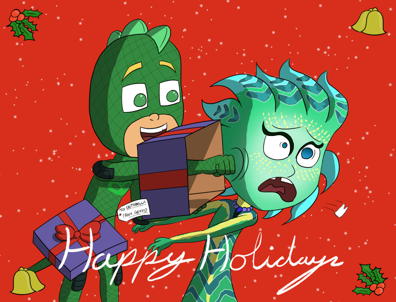 Youwillneverseeme Deviantart Gekko's Greatest Christmas Hit by Youwillneverseeme on DeviantArt