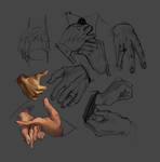 Hand studies by DanaStenko