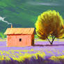 Purple Field Concept Art