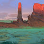 Red rocks