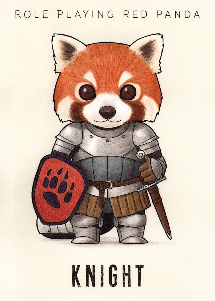 Red Panda Knight Red Panda Knight by rpredpandas on DeviantArt