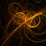 Golden Swirl Gimp Flame