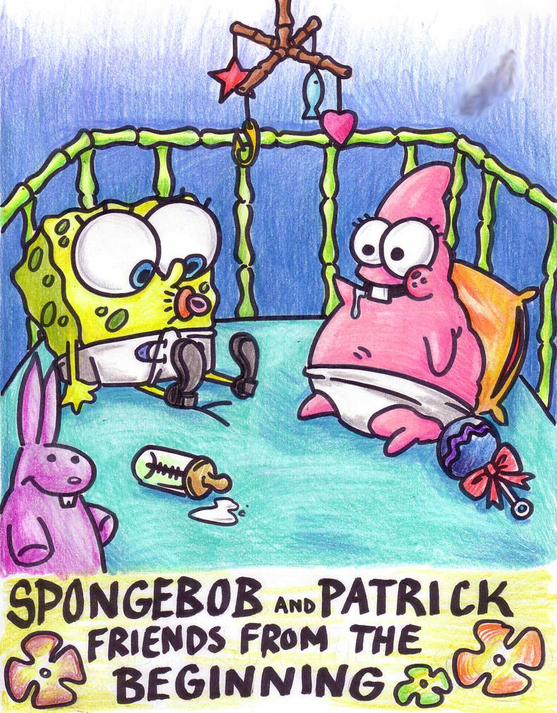 Baby Spongebob and Patrick by Dokuro on DeviantArt