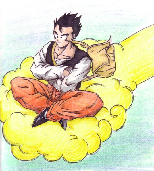 Gohan on Nimbus