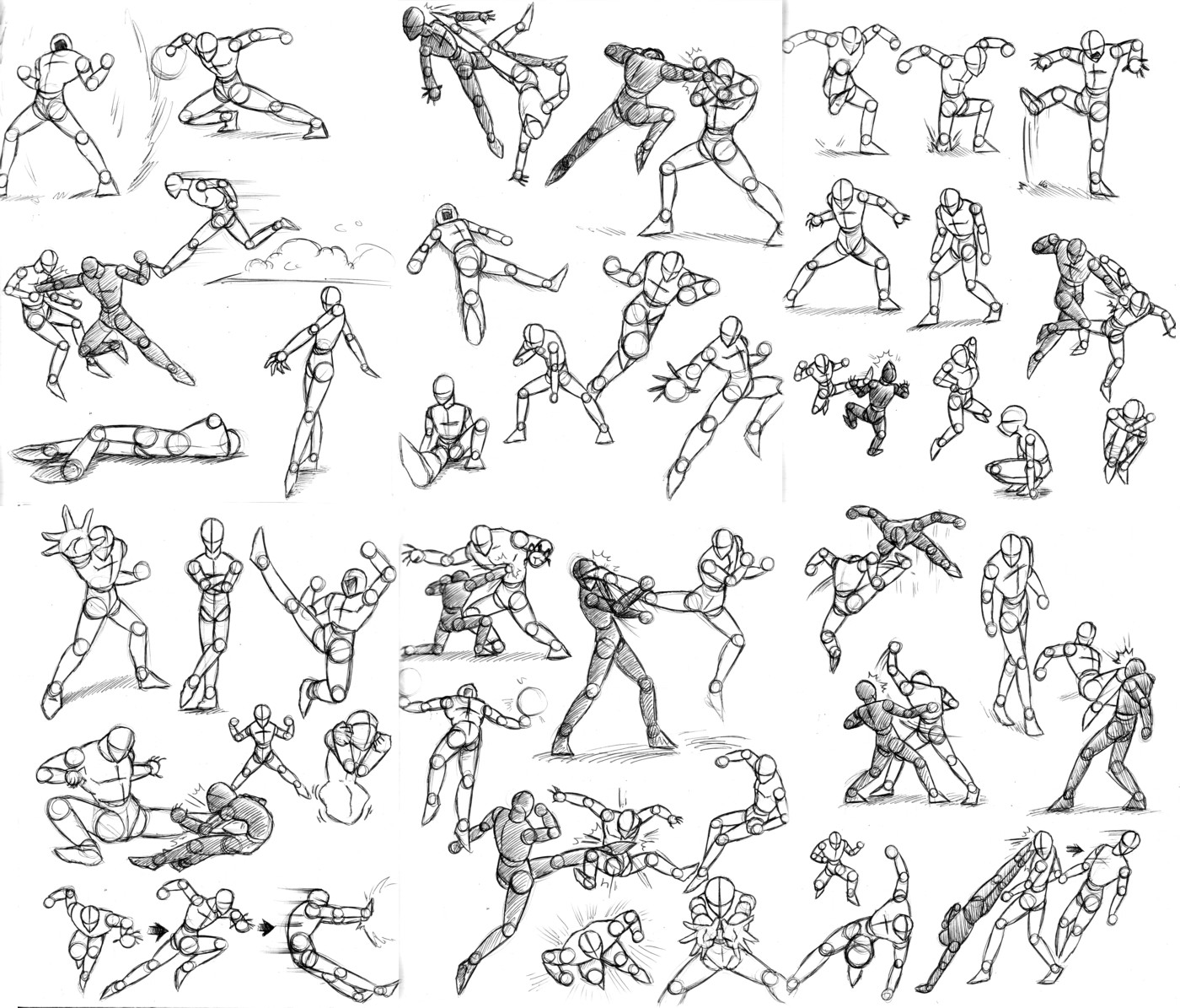 Lost art- Action poses by Dokuro on DeviantArt Lost art- Action poses by Dokuro on DeviantArt
