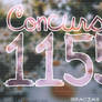 Concurso 1155 Watchers, Gracias!