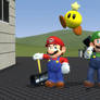 remake of the design of the mario and luigi series