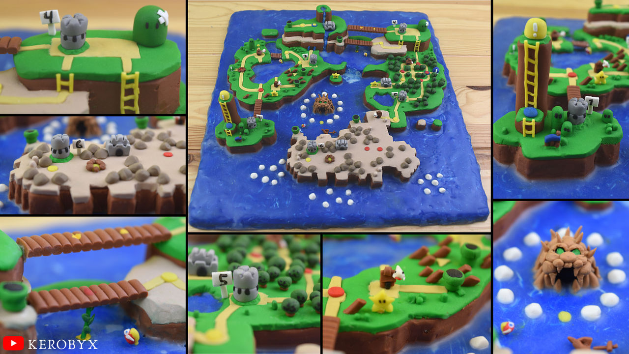 Super Mario World Complete Map by kerobyx on DeviantArt