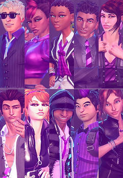 Dance Central 3 All characters in DCI outfit