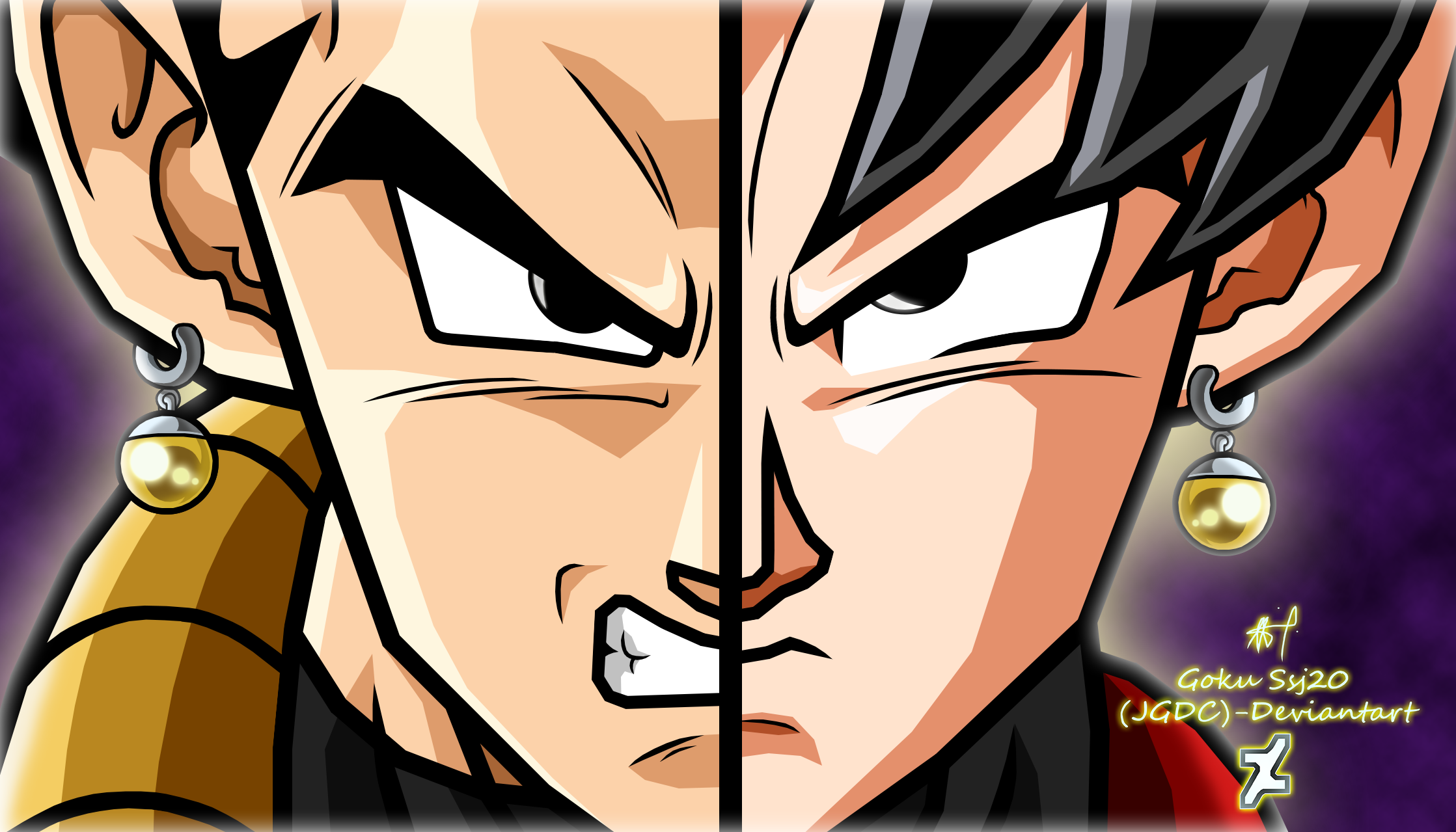 Vegeta and Goku Fusion Xeno SuperDBH by Gokussj20 on DeviantArt