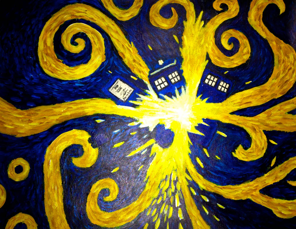 Exploding TARDIS by Tardisartist on DeviantArt