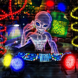 Comission: Alien DJ
