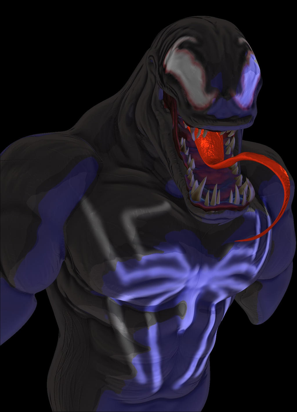 Veny Render Venom render by Infinitum-Fantasia on DeviantArt