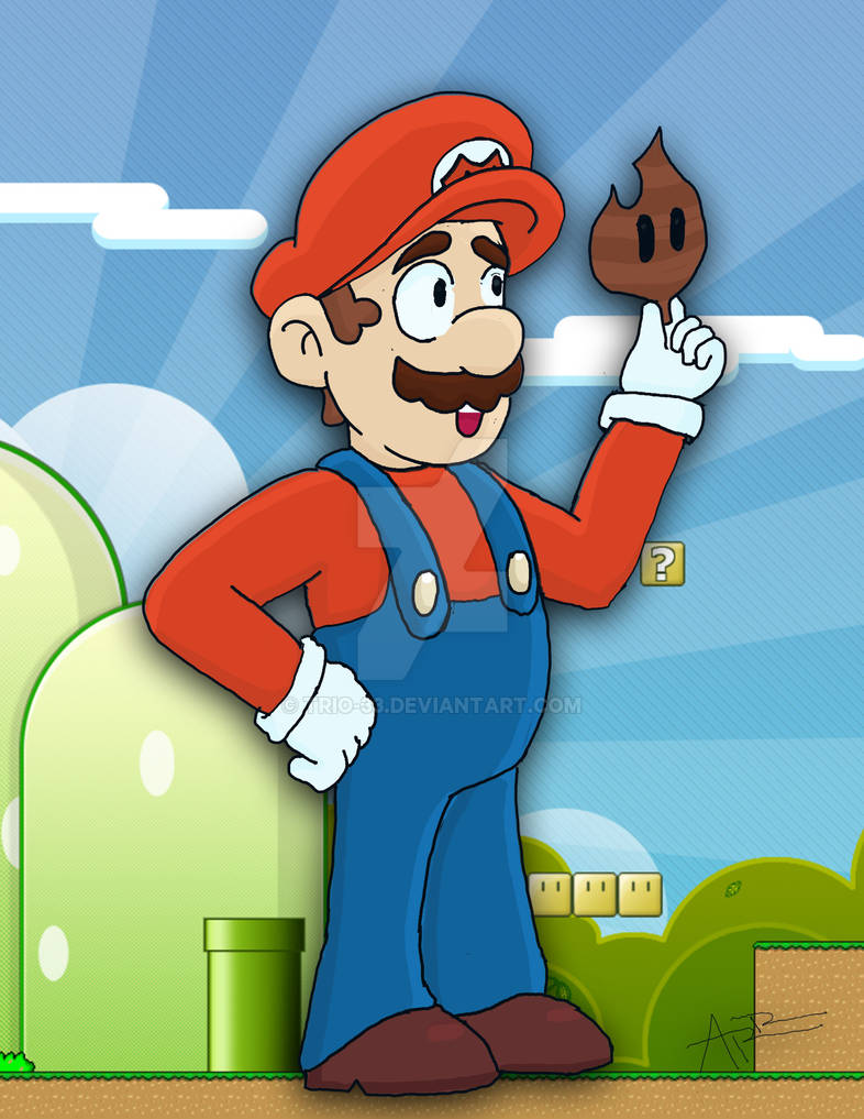 Mario Cartoon Deviantart Super Mario by TRIO-33 on DeviantArt
