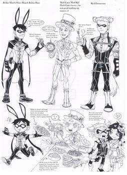 Young Justice Artemis In Wonderland Re-style