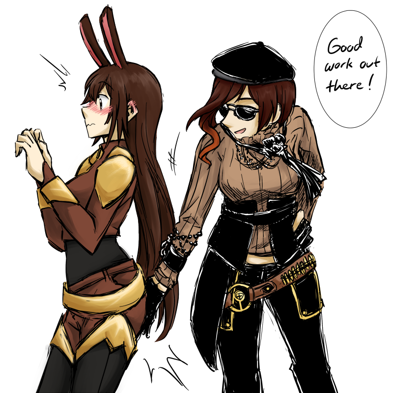 Coco X Velvet Rwby By Rune33 On Deviantart Coco X Velvet Rwby By Rune33 On Deviantart