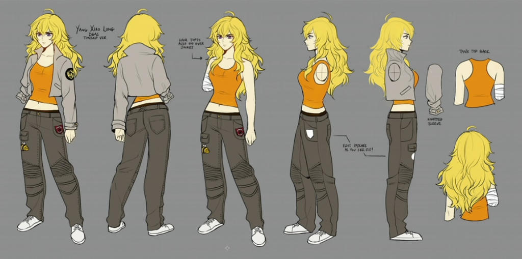 Yang Volume 4 RWBY by Rune33 on DeviantArt