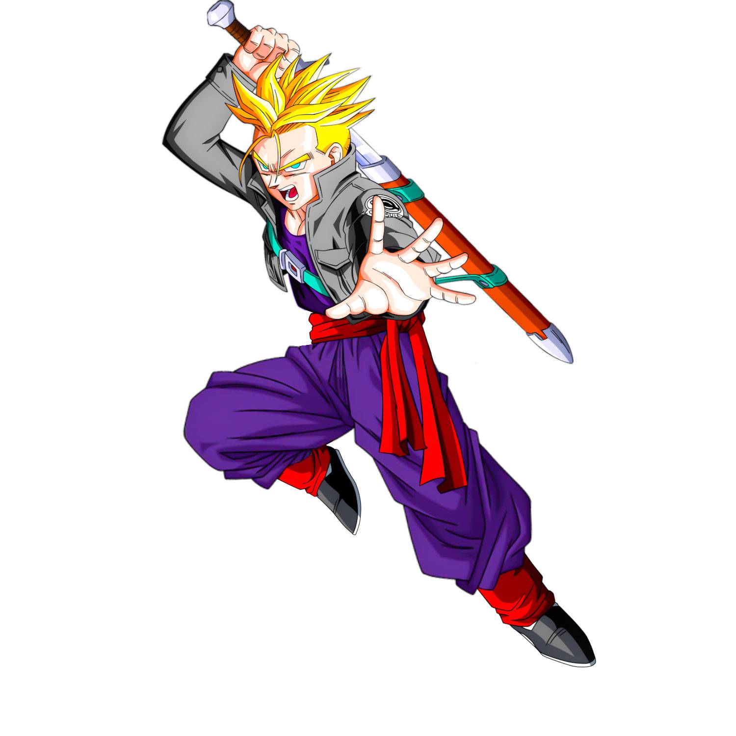 Trunks del Futuro Super Saiyan by ChronoFz on DeviantArt