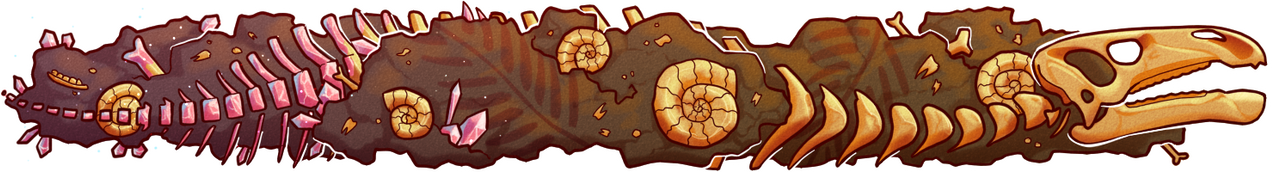 2025 artfight Team Fossils profile decoration