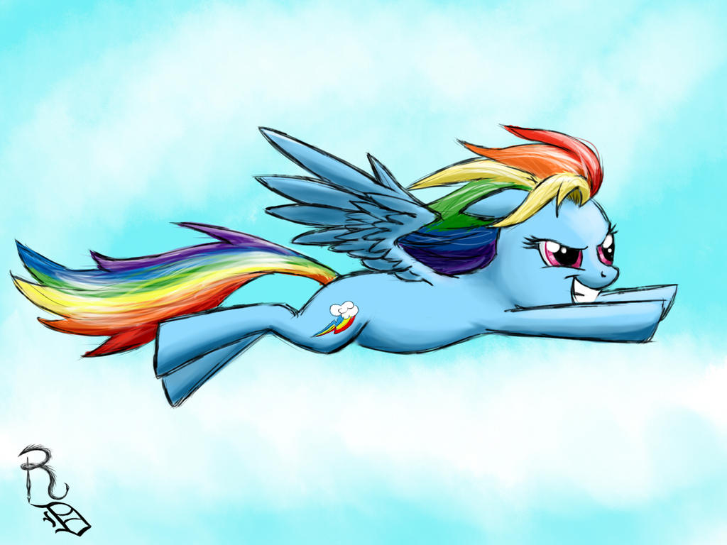 Day 20- Rainbow Dash