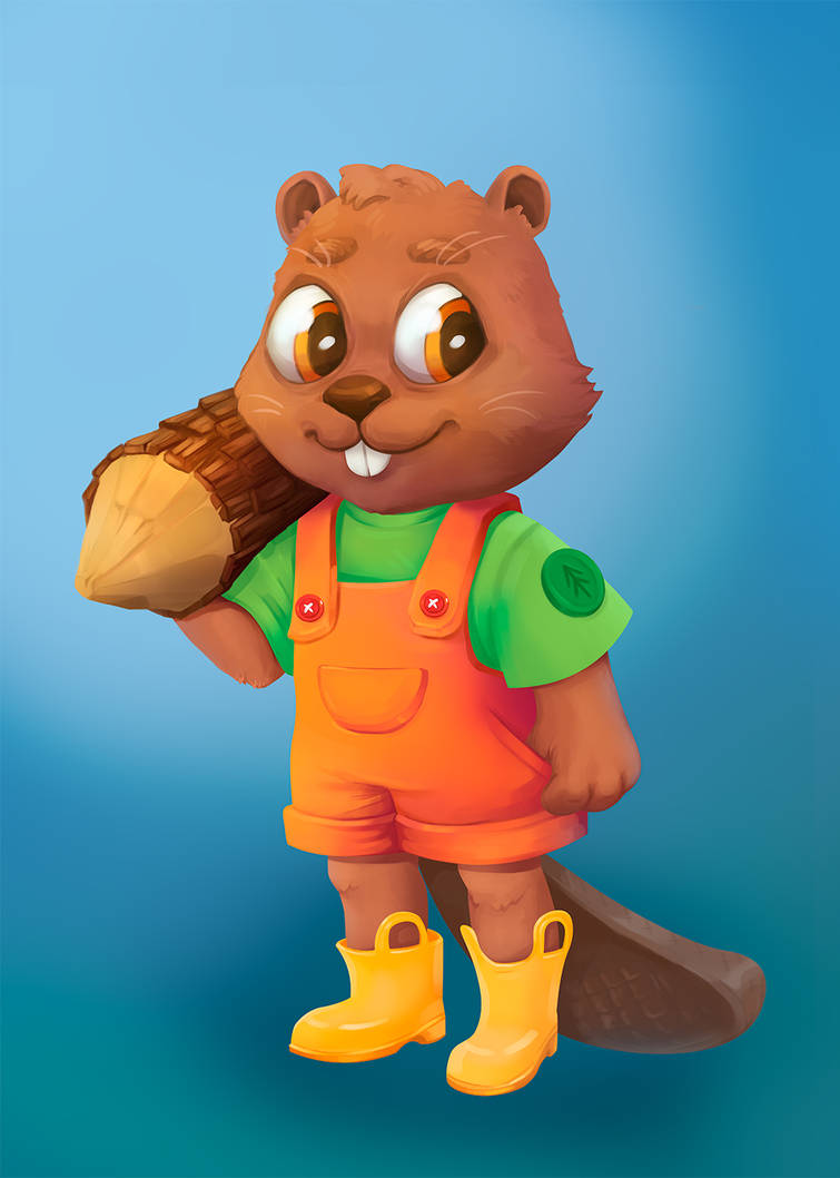 Beaver by KarmaKarina on DeviantArt