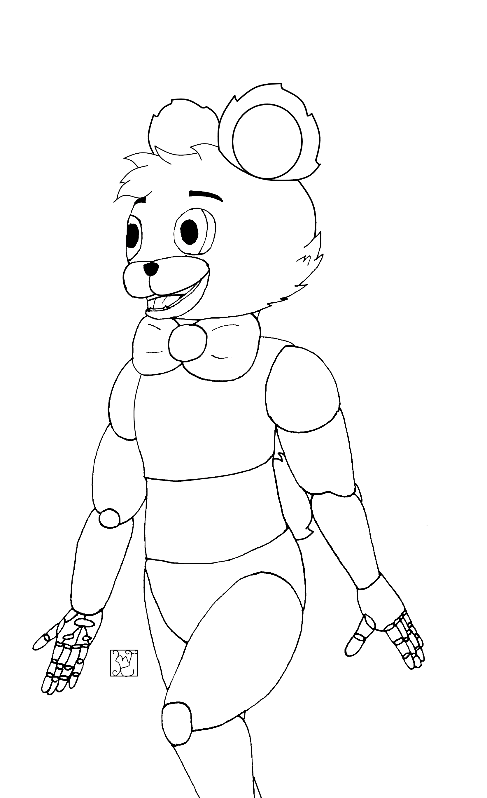 Toy Chica (desenho) by kratoscheky on DeviantArt