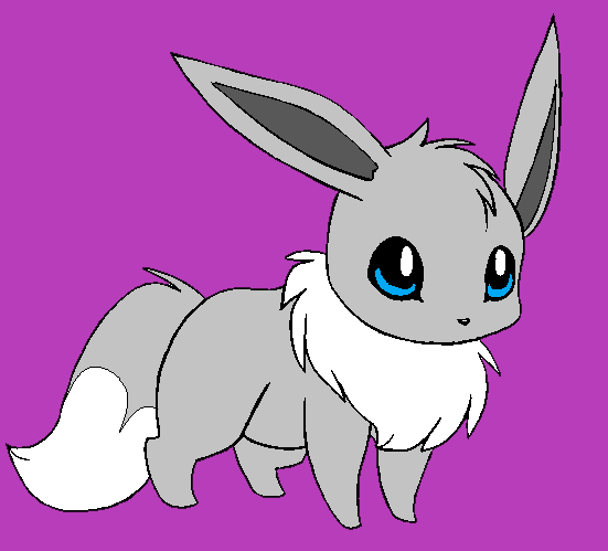 133-B-EEVEE SHINY FEMALE by lukasefe on DeviantArt