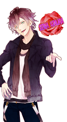 Ayato Sakamaki HDB Casual Sprite Transparent by SeinaKimura