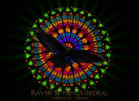 Cathedral Raven - wallpaper