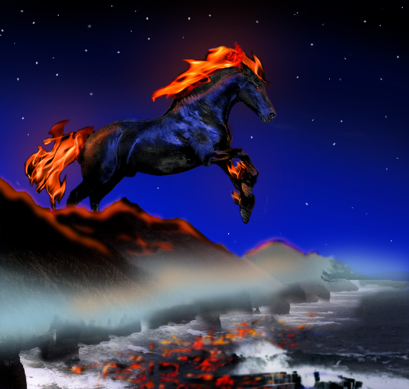 The horse of Apocalypse