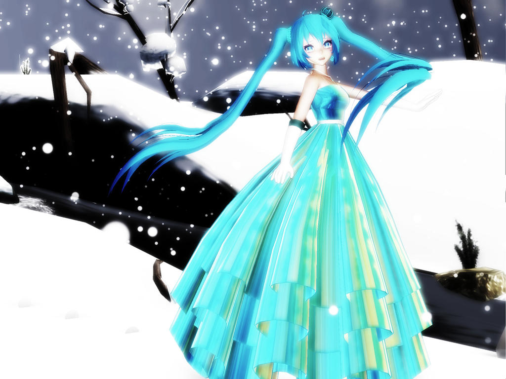 Static Mmd MMD Fresh Static Snow by Mrsagreen on DeviantArt